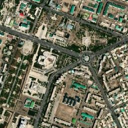 Daşoguz map(satellite map)