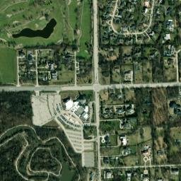 Oak Brook map(satellite map)