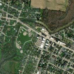 Blissfield map(satellite map)