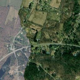 Bradley New York High Resolution Satellite Map