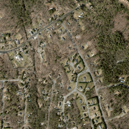 West Goshen Connecticut High Resolution Satellite Map