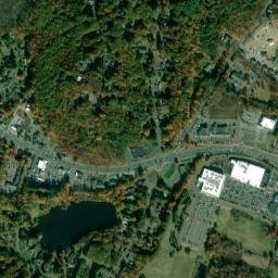 Canton Connecticut High Resolution Satellite Map