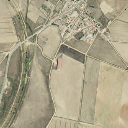 Villárdiga map(satellite map)