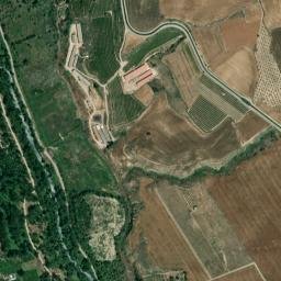 Alfarràs map(satellite map)