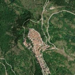 Schiavi di Abruzzo map(satellite map)