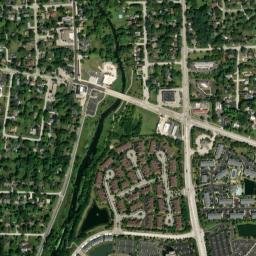 Warrenville map(satellite map)