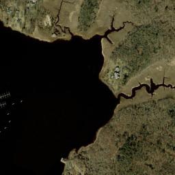 Satellite view of Dighton Rock