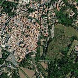 Frascati map(satellite map)