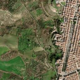 Serracapriola map(satellite map)