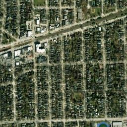 Western Springs map(satellite map)