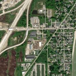 Luna Pier map(satellite map)