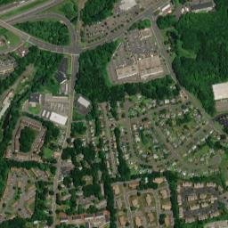 Oakland Connecticut High Resolution Satellite Map