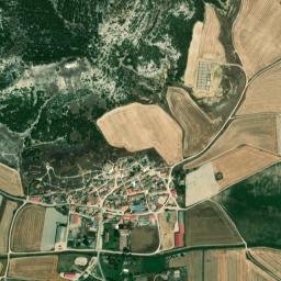 Cubillas de Cerrato map(satellite map)