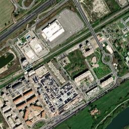 Parco Leonardo map(satellite map)