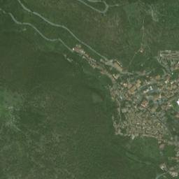 Guarcino map(satellite map)