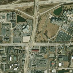 Satellite view of Cress Creek Country Club