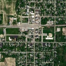 Three Oaks map(satellite map)