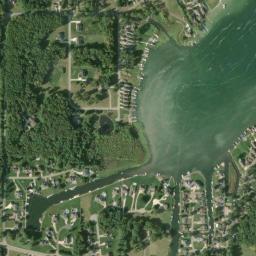 Satellite view of Four Lakes Country Club