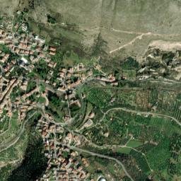 Acuto map(satellite map)
