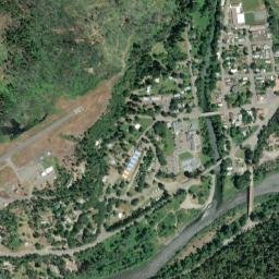 Happy Camp map(satellite map)