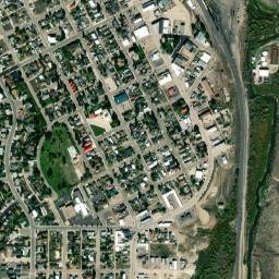 Kemmerer map(satellite map)