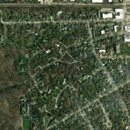 Satellite view of Twin Lakes Golf Course