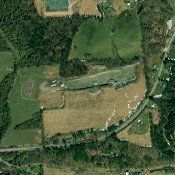 Bradford County map(satellite map)