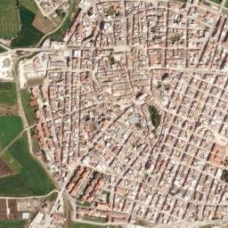 Apricena map(satellite map)