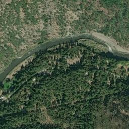 Hamburg California High Resolution Satellite Map