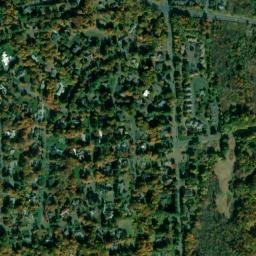 Whitings Corner Connecticut High Resolution Satellite Map