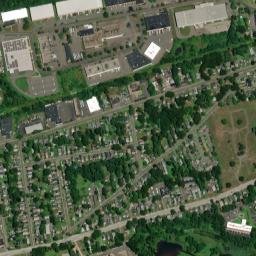 Burnside Connecticut High Resolution Satellite Map