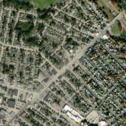 Cranston map(satellite map)