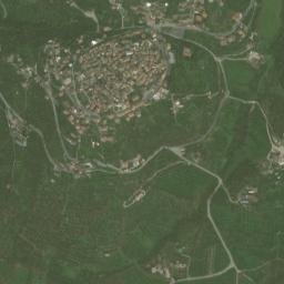 Vico nel Lazio map(satellite map)