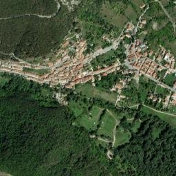 Villetta Barrea map(satellite map)