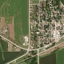 257 Railway Street, Earling, IA 51530, USA High Resolution Satellite Map