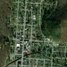 Coudersport map(satellite map)