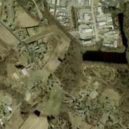 Satellite view of Wampanoag Golf Course