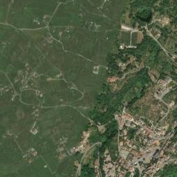 Collepardo map(satellite map)