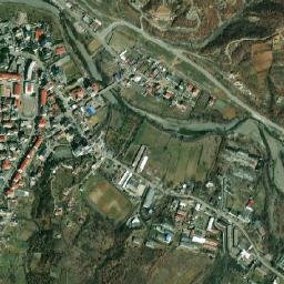 Rrëshen map(satellite map)