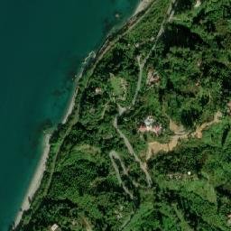 Tsikhisdziri map(satellite map)