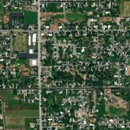 North Logan map(satellite map)