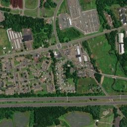 Oxford Village Connecticut High Resolution Satellite Map