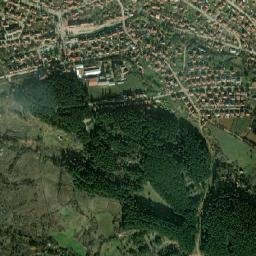 Pehčevo map(satellite map)