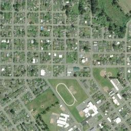 Crescent City map(satellite map)