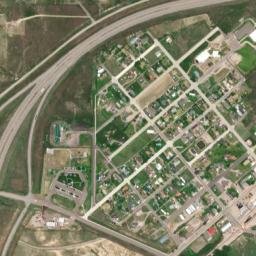 199 Clay Avenue, Chugwater, WY 82210 High Resolution Satellite Map