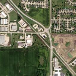 1048-1198 W 240th St NE North Liberty IA Satellite Map