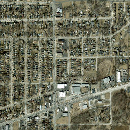 1219 E New York St, Aurora, IL 60505 High Resolution Satellite Map