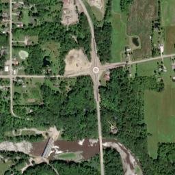 Harpersfield Ohio High Resolution Satellite Map