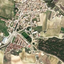 Perdiguera map(satellite map)