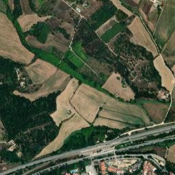 Hostalric map(satellite map)